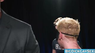 Grayson Cole Gangbanged Blindfolded by BBII Frat Pledges