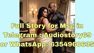 Indian Mummy in Saree Gets Railed by Black Man in Bedroom Sex Story