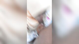 Umi Syafiqa Deepthroats Huge Cock in Hijab POV