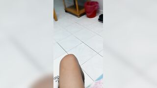 Umi Syafiqa Deepthroats Huge Cock in Hijab POV