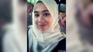 Hijab Teacher Umi Syafiqah Bends Over for 12 Inch BBC Hotel Fuck