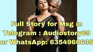 Desi Mom in Black Saree Gets Ready for Wedding with Older Man