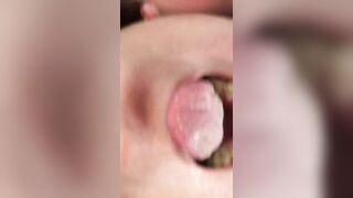 Having Fun with Mrs little fisting and nice cum shoot