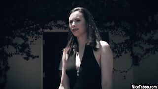 Crazy stepsis Casey Calvert blows and fucks dirty stepbrother with