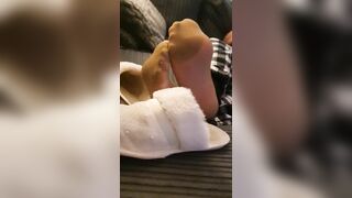 Wifey nylon toes