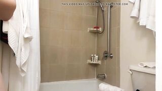 Spy Web Cam.Stunning goddess cougar after shower