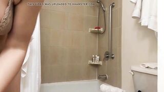 Spy Web Cam.Stunning goddess cougar after shower