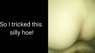 Dumb Blonde Tricked inside Fucking