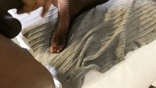 Slim African Fucks big black cock