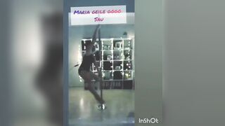 geiler gogo stangen tanz von einer geilen insta stute