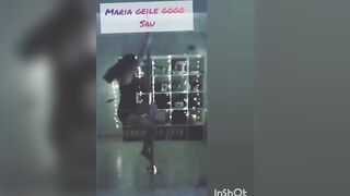 geiler gogo stangen tanz von einer geilen insta stute