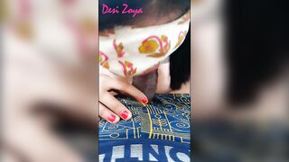 Zoya gave her First Deep Fellatio after Marriage #Deep Throat