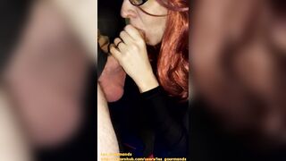 Big Cummed with Glasses