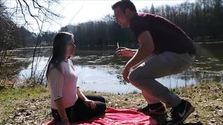 First head - Desire at the lake