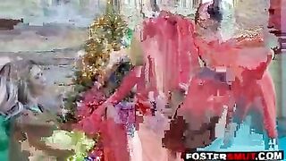 Foster daughter gets her vagina licked by mother