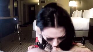 Big Tit gothic hoe Kat Ebony lets me use her holes