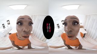 Gentle First Kiss inside VR Porn