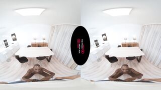 Gentle First Kiss inside VR Porn