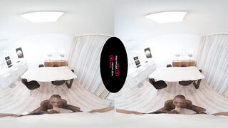 Gentle First Kiss inside VR Porn