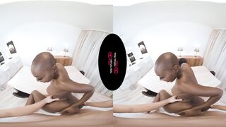 Gentle First Kiss inside VR Porn