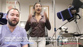 Miss Mars Pelvic Exam Caught By Concealed Cameras Setup By