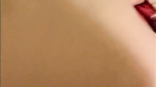 Gummie Cami Huge Butt Gets big black dick Soak From The Back