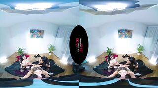 Group Sex Newcomer into VirtualReal Porn