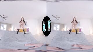 WETVR Tight Pink Vagina Lips Wraps Around Long Dick Into VR
