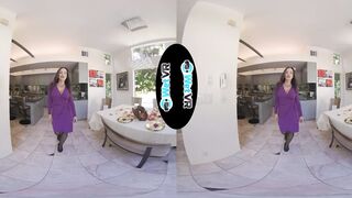 WETVR sexy Dark Hair Spreads Her Legs Into VR