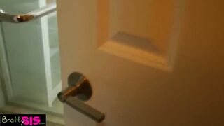 Hot Goddess With Tight Booty Fucks Stepbrother Into Wc!