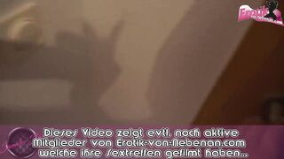 German mom tied a beggar inside der WC and nailed