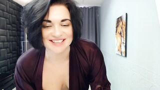 Thin Russian woman undresses on web cam