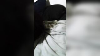 Chubby barely legal into first 3 way with old male friends