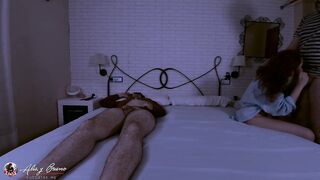 Fucking my brother inside law near my hubby while he