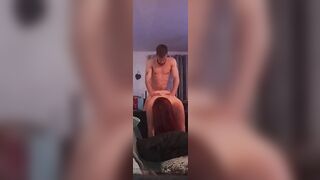 Banged! rough by handy man