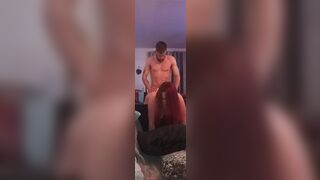 Banged! rough by handy man