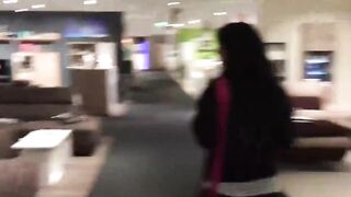 We look around into the furniture store