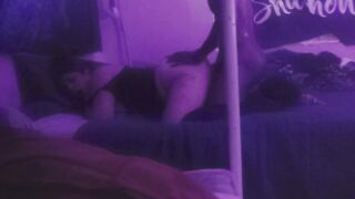 Mistress gets creampied by BBC while BF watches