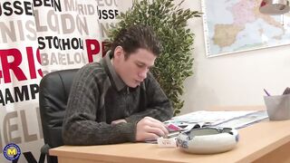 Youngsters learn from matures