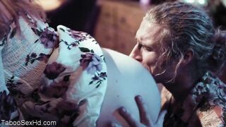 Nice and beautiful blonde cougar having sex
