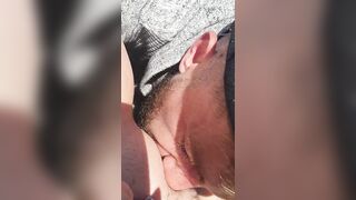 Outside cunt eating