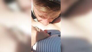 Outside cunt eating