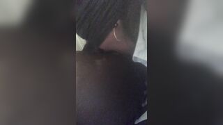 Licking master booty