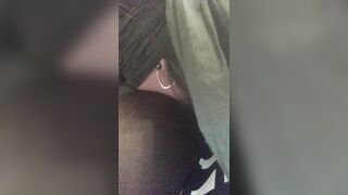 Licking master booty
