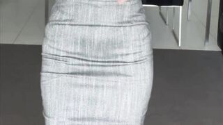 Mila inside tights