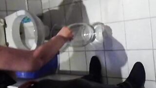 My wifey pees into a flower pot