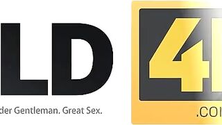 OLD4K. Mature man returns home just inside time for sex