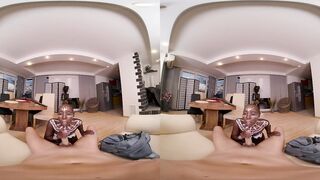 VRConk Freaky Ebony Princess Loves Plowed White Men VR Porn