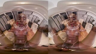 VRConk Freaky Ebony Princess Loves Plowed White Men VR Porn
