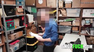 Slim chinese Shoplifter Get Caught… Again And Get Fucked… Again